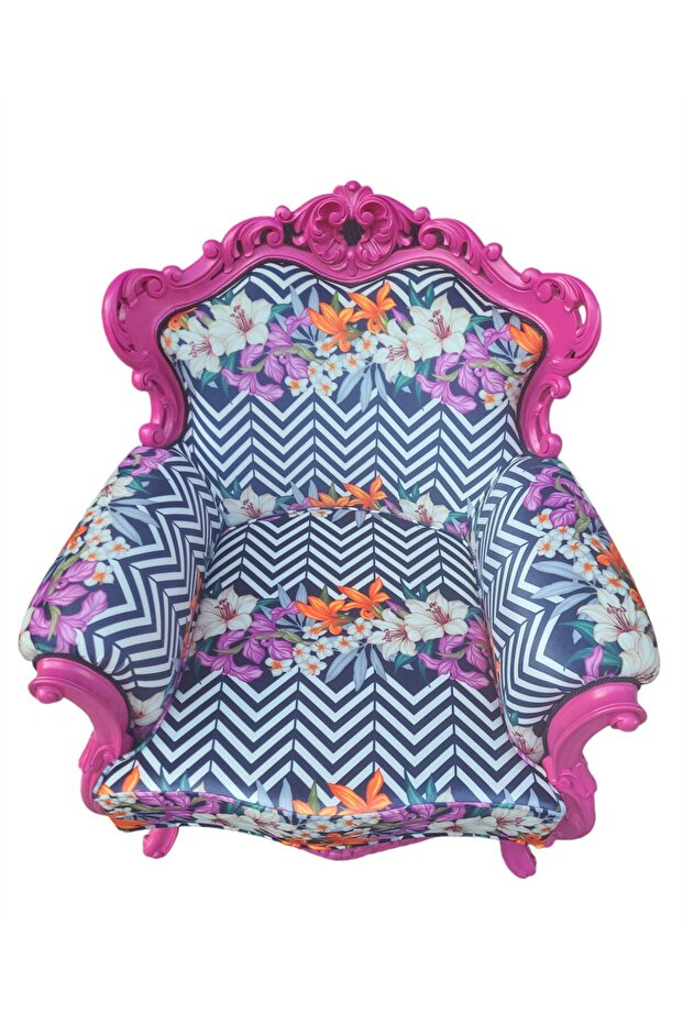 3A MOBİLYA FLOWERS RETRO BERJER - 4