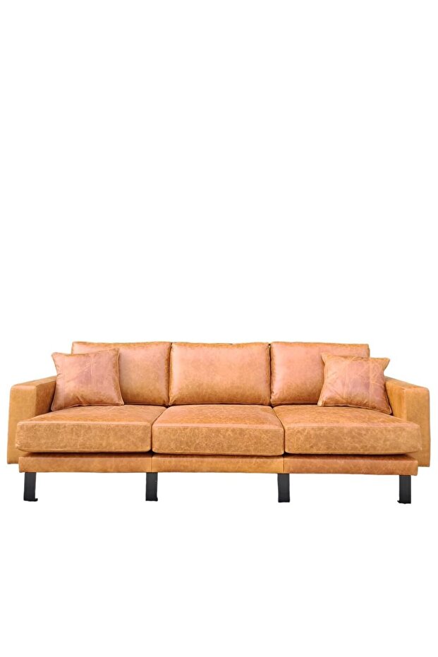 3A MOBİLYA CHİCAGO HAKİKİ DERİ KANEPE - 6