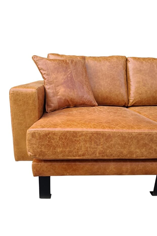 3A MOBİLYA CHİCAGO HAKİKİ DERİ KANEPE - 3