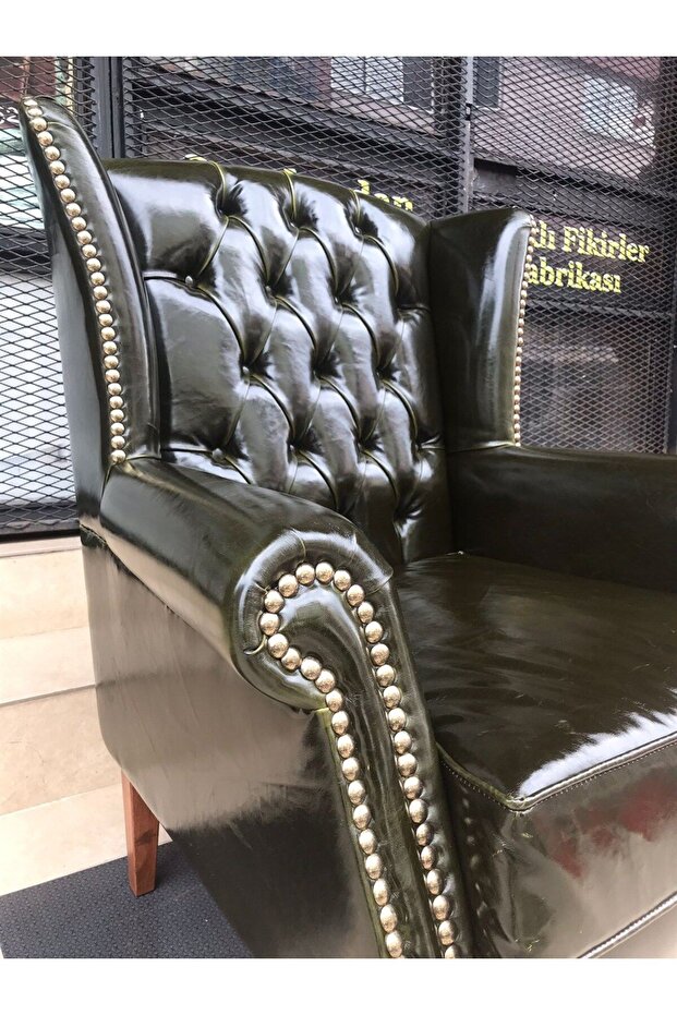 3A MOBİLYA ENGLİSH GREEN PULLAP BERJER - 6