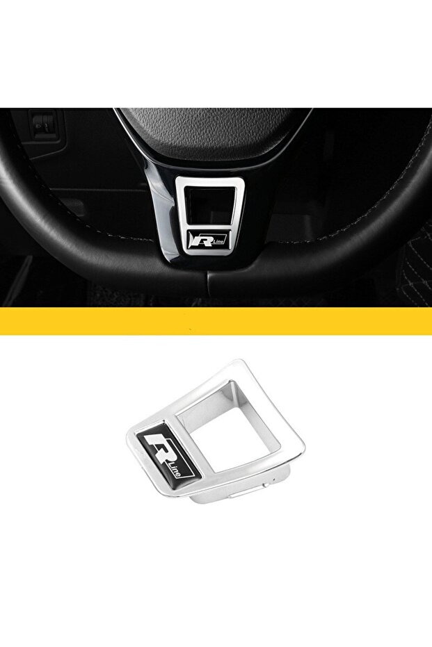 Passat B8 2015-2019 R-line Steering Wheel Logo Rline