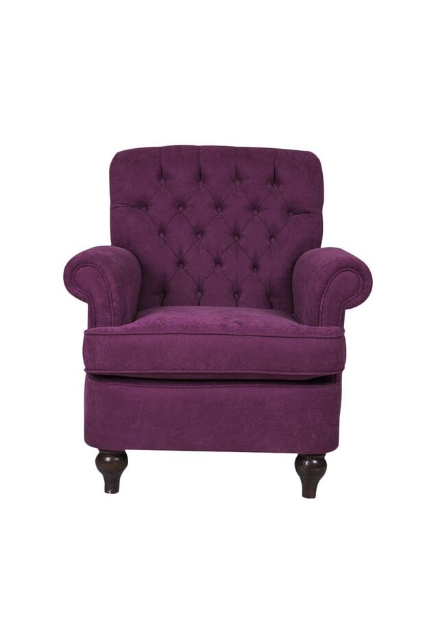 Elegance Mürdüm Berjer 105X80X75 CM - 2