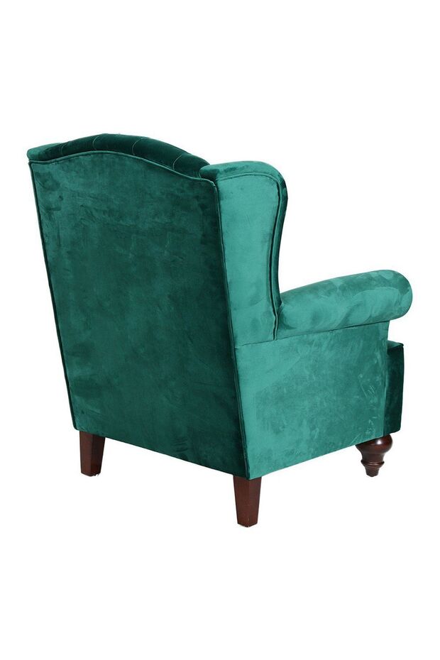 Green Silk Berjer 100x83x77 cm - 3