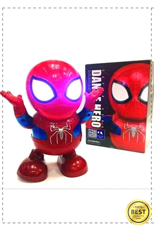 SpiderMan Oyuncak Hareketli Işıklı Dans Eden Robot Örümcek Adam 2 Yildizli Ürün Erkek Cocuk Oyuncak - 7