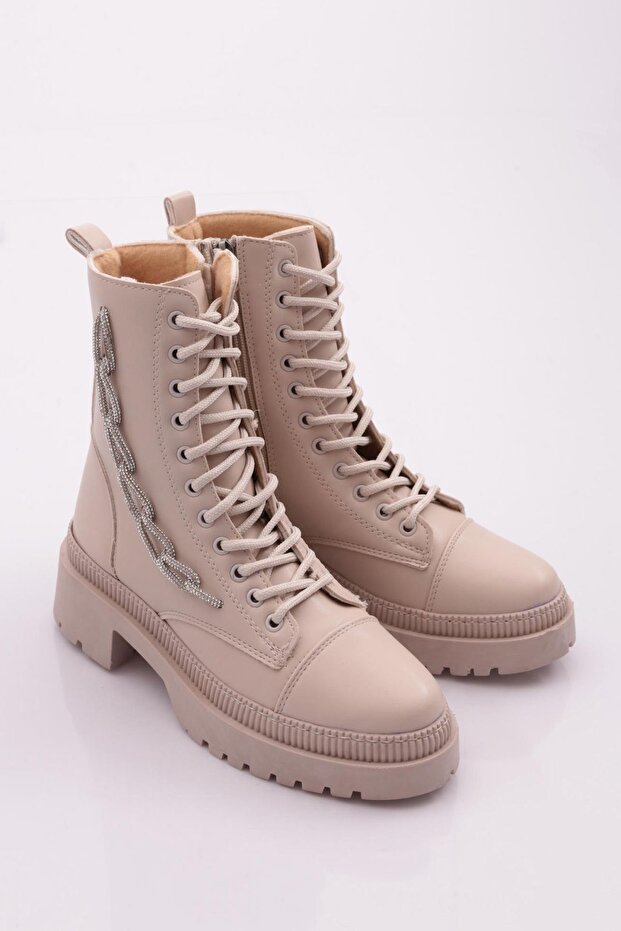 Kadın Postal Bot Ekru 101613421027 - 2