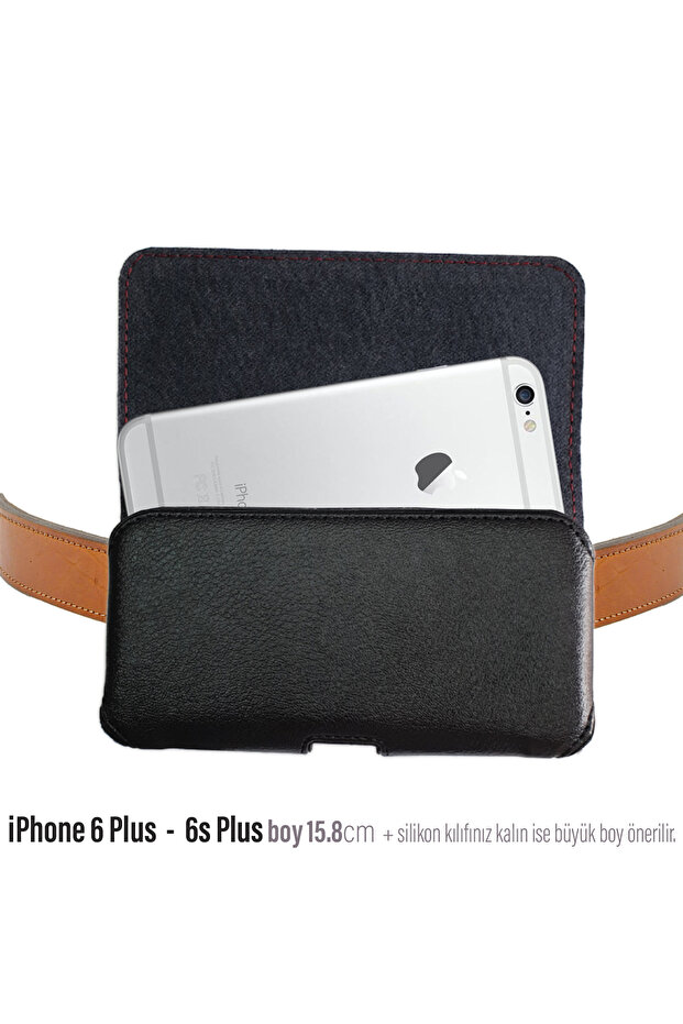 جراب حزام متوافق مع iPhone 6 Plus و iPhone 6S Plus، حقيبة هاتف يُحمل على الخصر