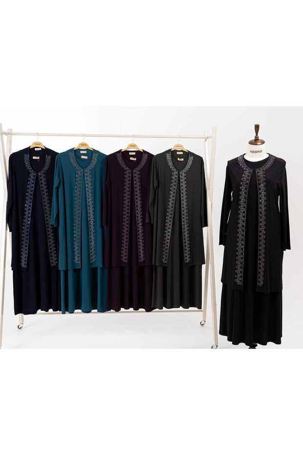 Benden Hesna Dress+ Vest 5510 Set