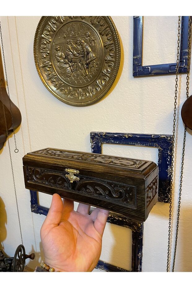 Ahşap tesbihlik - 1