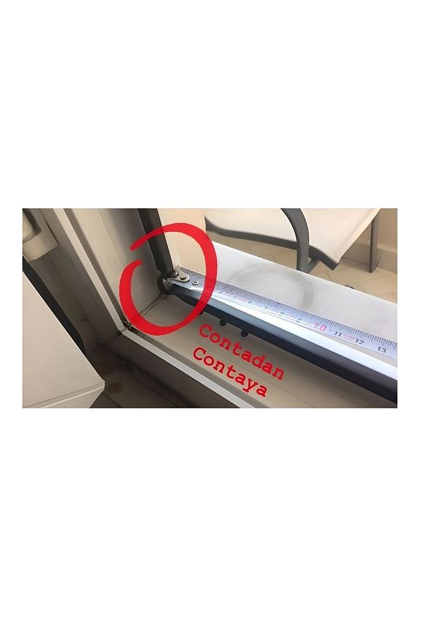 2 Adet Kapı 5 Adet Pencere Sineklik Beyaz Renk 12 No (7 ADET SİNEKLİK FİYATI) - 4