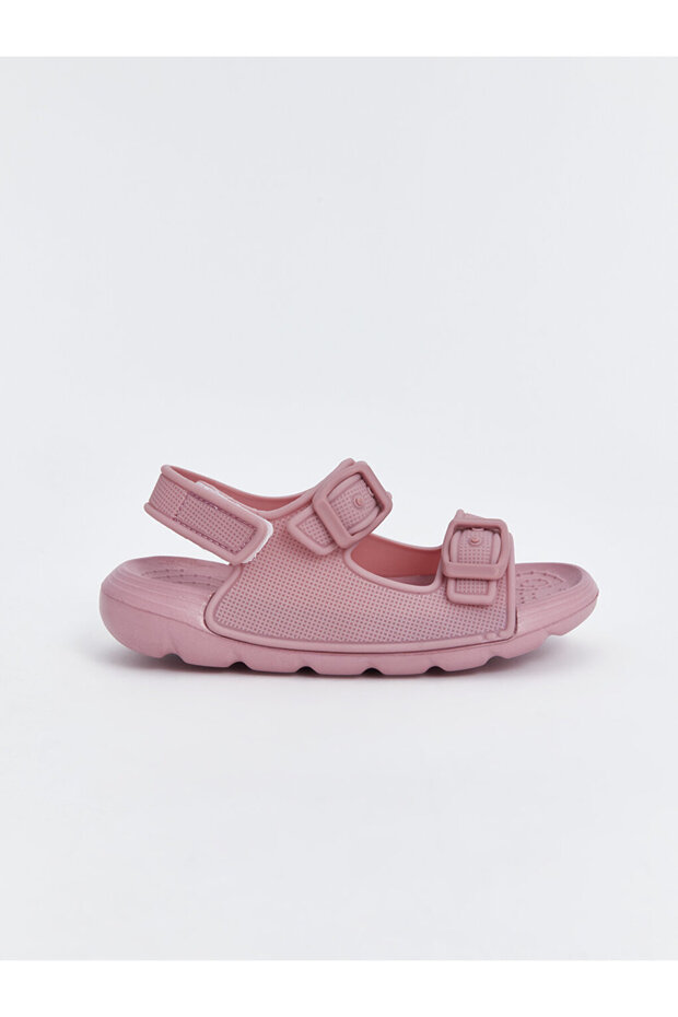 LCW STEPS Baskılı Çift Bantlı Kız Bebek Sandalet - 2