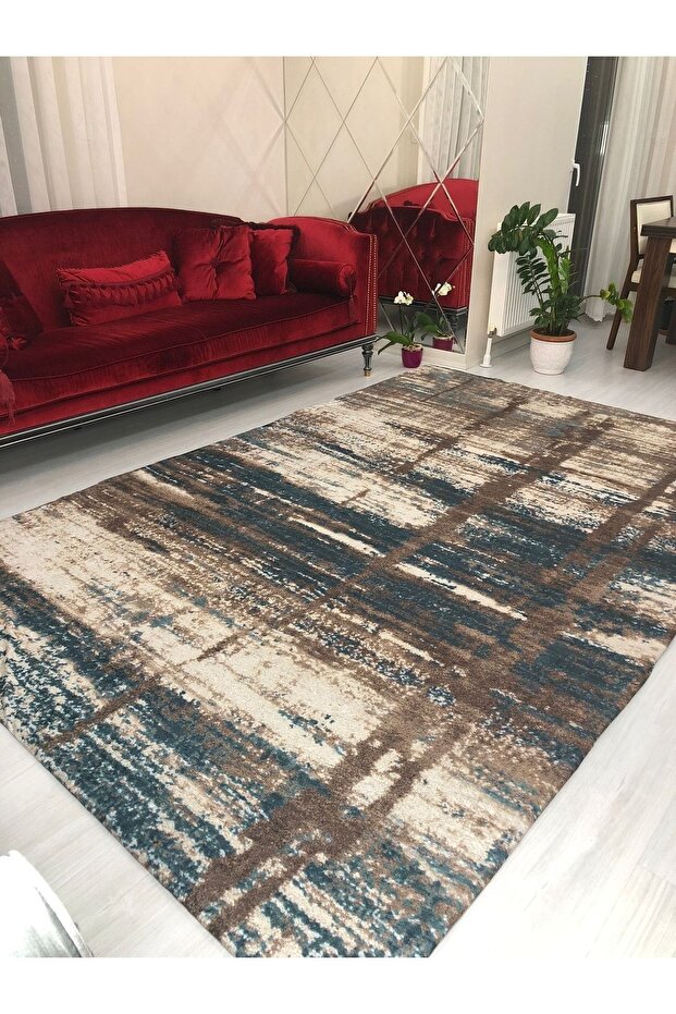 غطاء سجادة Yakut Model مطاطي من مخمل حريري