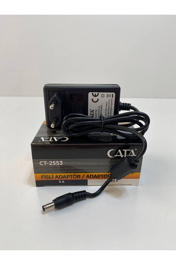 12v Dönüştürücü Fişli Adaptör 5 Amper Fişli Adaptör - 1