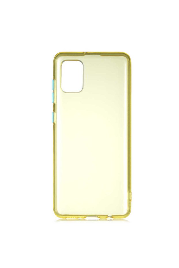 Samsung Galaxy A31 Compatible Case Colorful Transparent Structure Silicone Cover