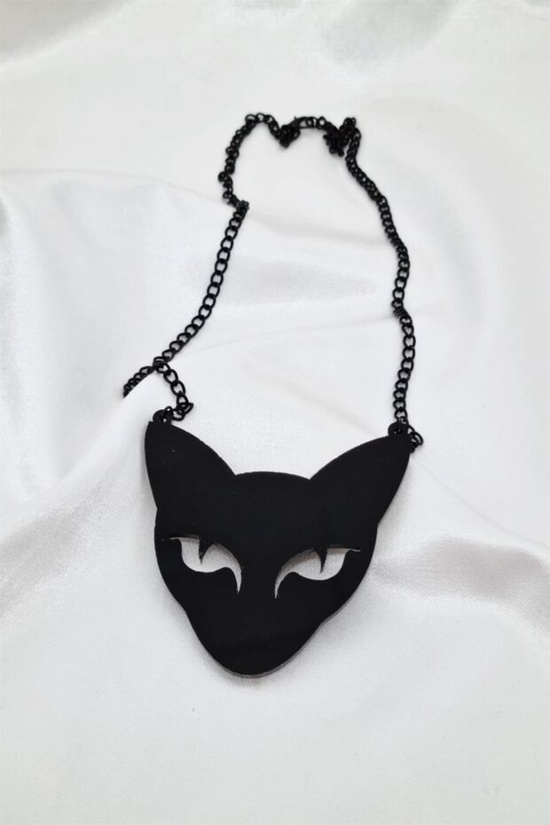 Gothic Cat Kolye - 1