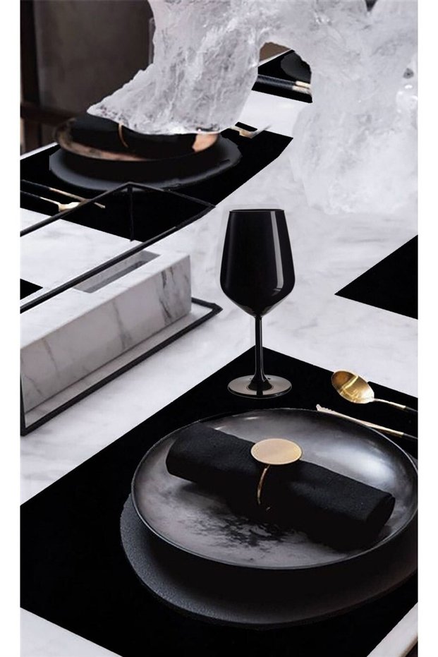 6-Piece Velvet Textured Serving Napkin
