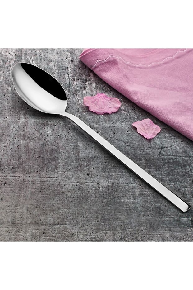 Klas 18/10 Paslanmaz Çelik Servis Kaşık - 1