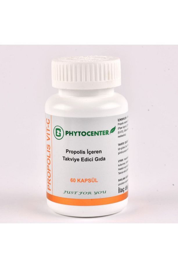Propolis, Zerdeçal Ve C Vitamini Içeren Takviye Edici Gıda 60 Kapsül - 2