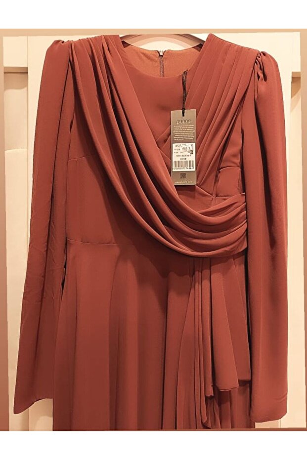 PUDRA ABİYE ELBİSE - 2