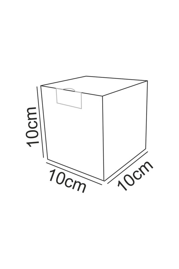 20 Adet E-ticaret Kargo Kutusu 10x10x10cm( Kilitli Mum & Kupa Kutusu) - 6