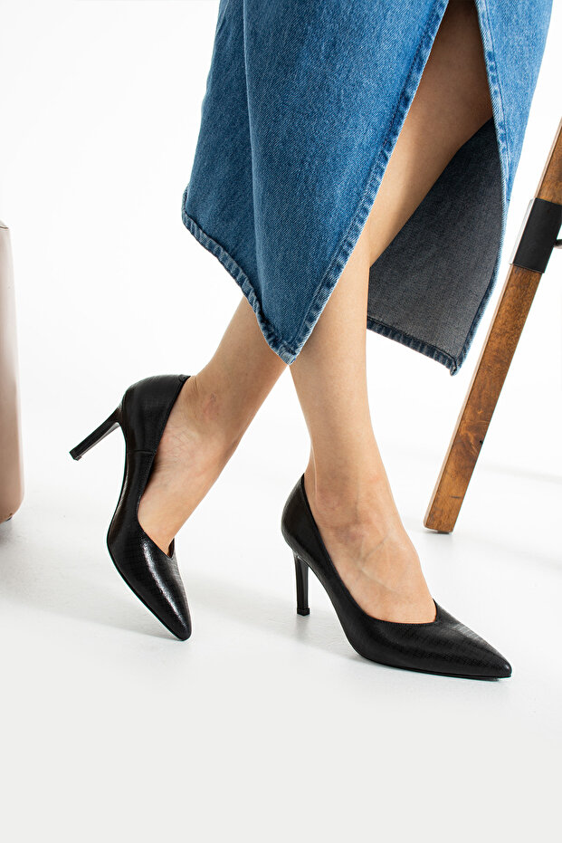 Women's Genuine Leather Stiletto
