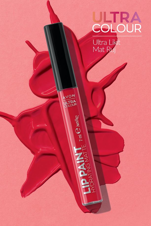 Ultra Colour Ultra Likit Mat Ruj 7 Ml. Lady In Red - 1