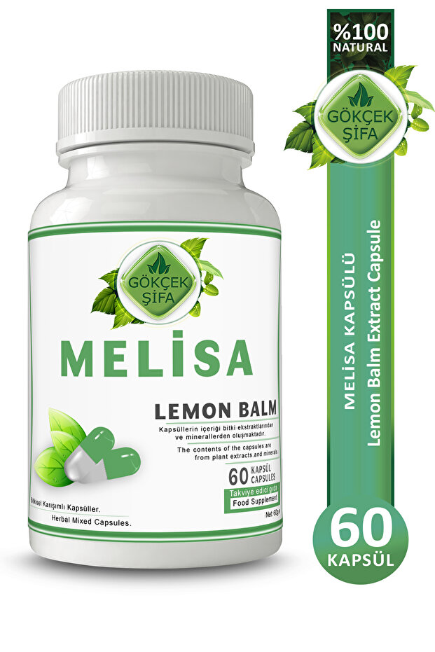 Melisa Kapsül (LEMON BALM CAPSULE) - 1