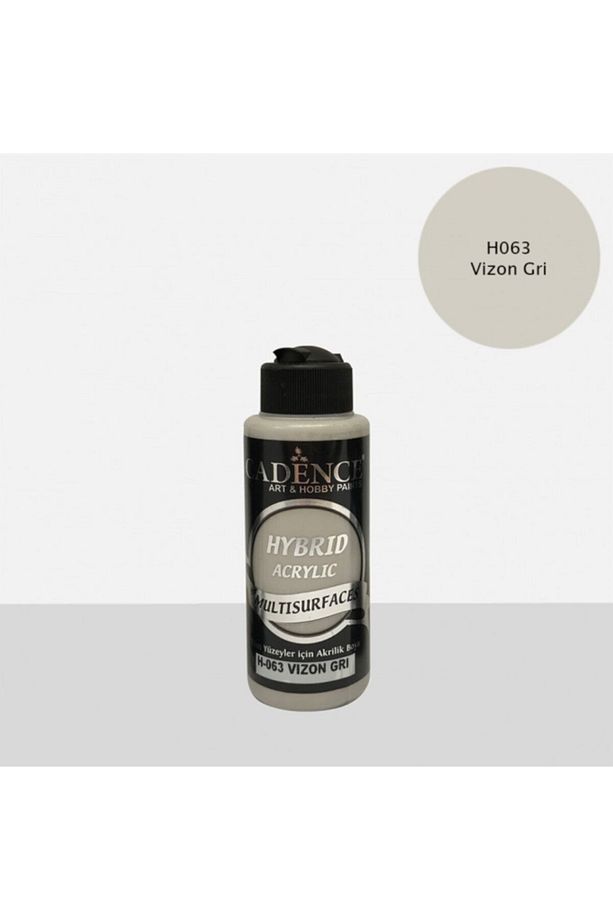 H-063 Vizon Gri 120 Ml Multısurface Hybrıd Akr. - 1