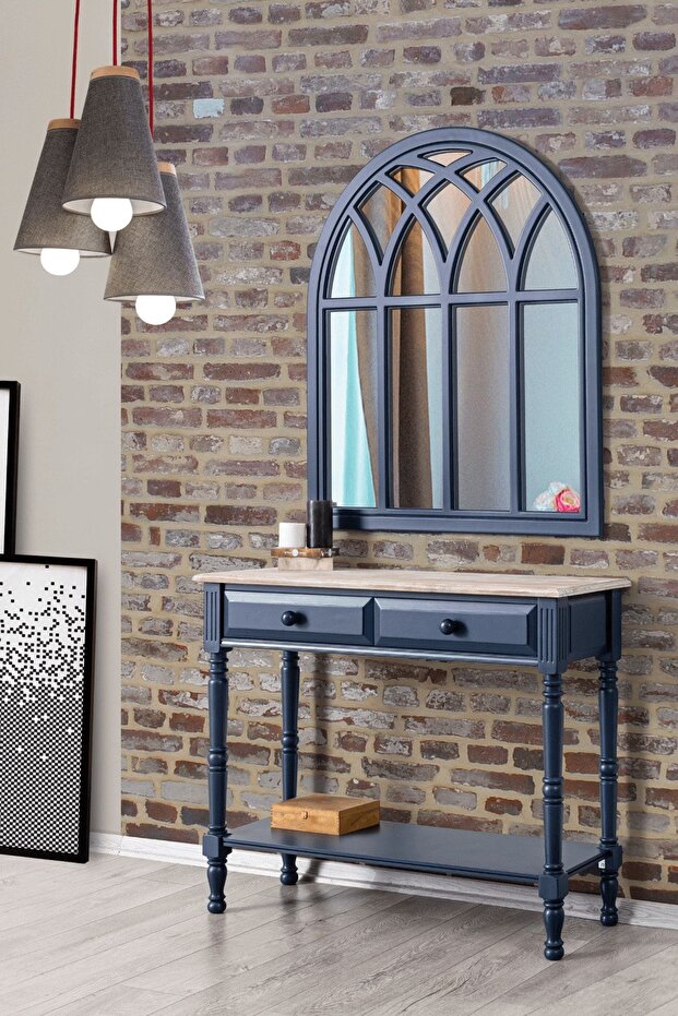 Barbery Lacivert Aynalı Dresuar Takım - Large - 1