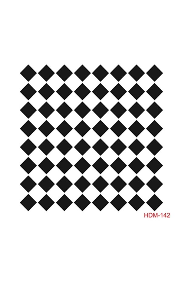 Baklava Stencil (template) 25x25 Cm Square