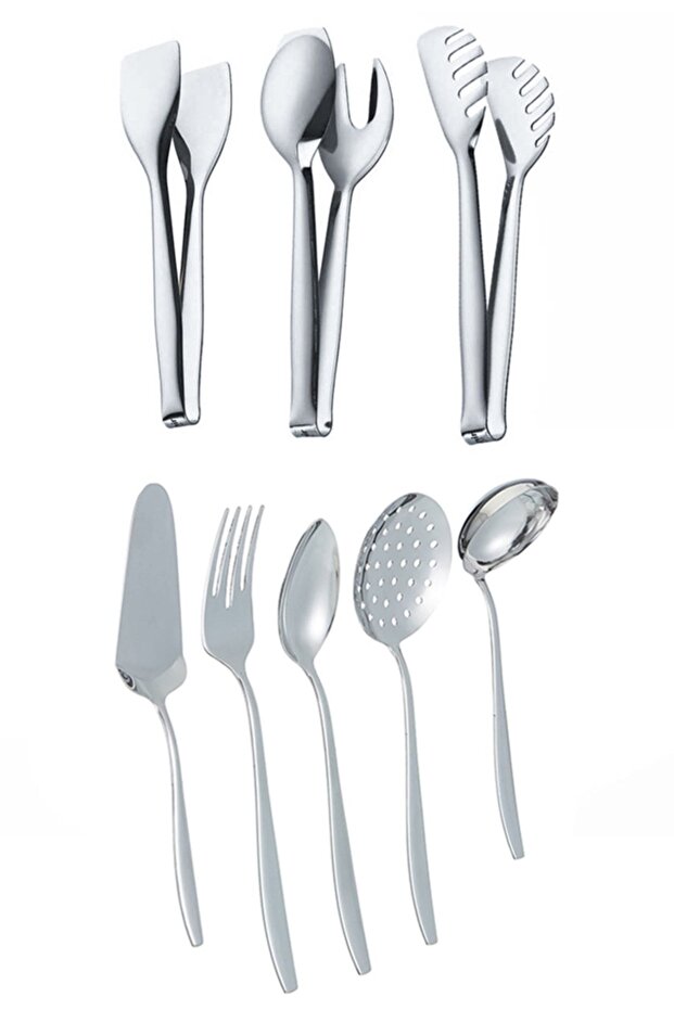 8 Parça Maşa Servis Seti - 1