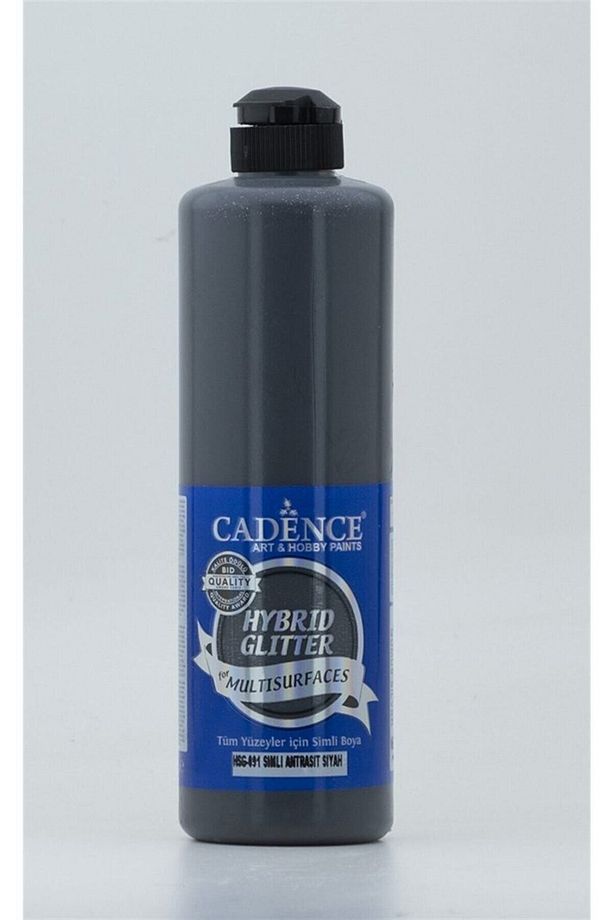 Hybrıd Akr. Multisurface Simli Gümüş Hsg-091 Antrasit Siyah 500ml - 1