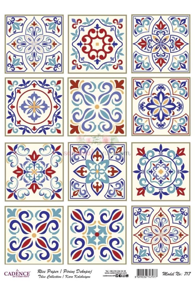 Pirinç Dekopaj - Model 717 - 1