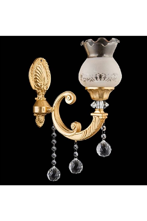 Gold Taşlı Aplik - 1