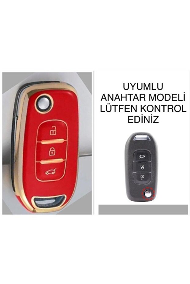 For Renault Clio 5 Megane 4 Kaleos Captur Kadjar Key Protection Case 2. See Picture