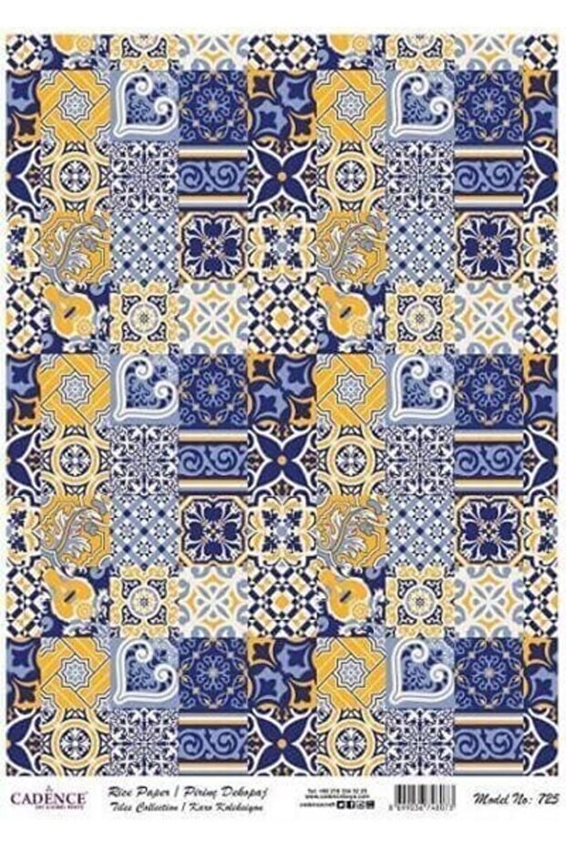 Rice Decoupage - Model 725 - 1