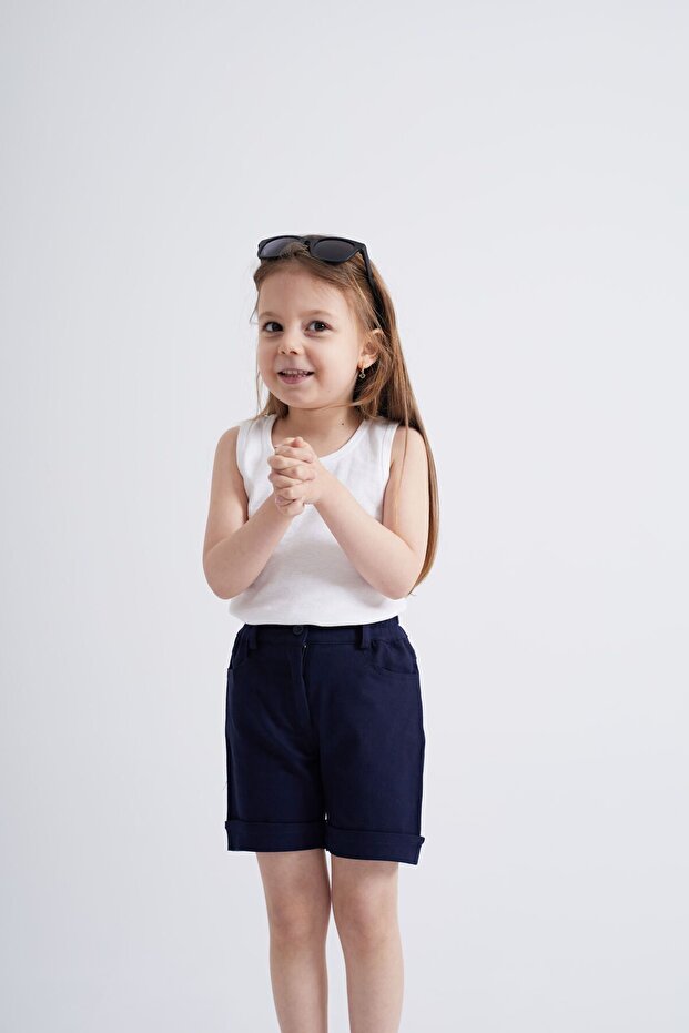 Unisex Çocuk Şort - 1