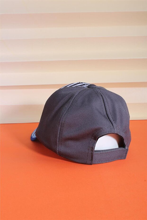 24Ccksapkar02 Model Gray Adjustable Hat - 3