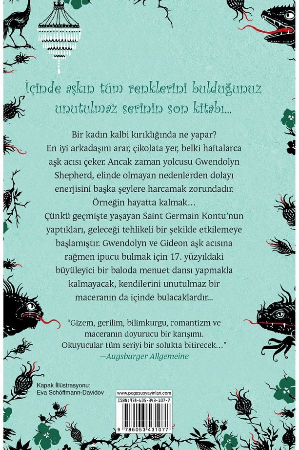 Zümrüt Yeşil (Ciltli) Aşk Tüm Zamanların İçinden Geçer Serisi 3 Kerstin Gier - 3