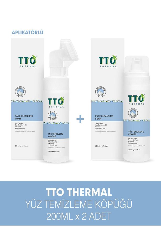 Yüz Temizleme Köpüğü 2'li (aplikatörlü Ve Aplikatörsüz) (çay Ağacı Yağı / Tea Tree Oıl) - 1