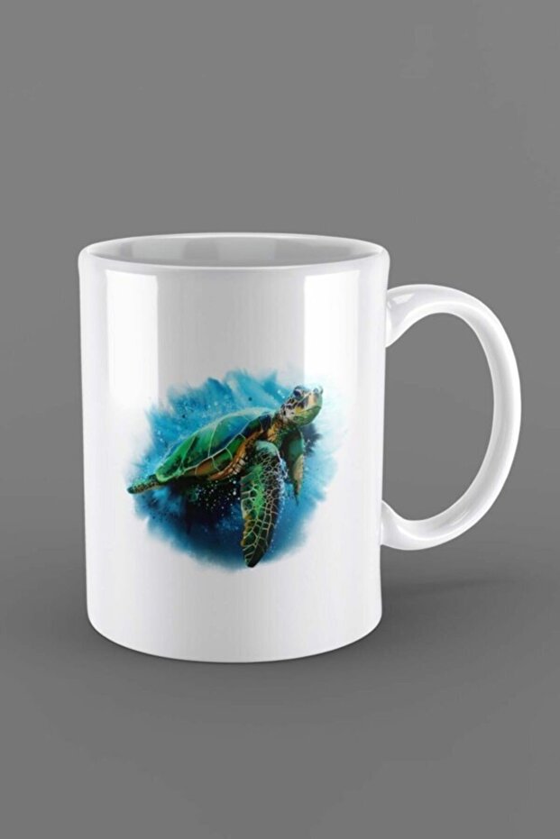 Turtle Printed Printed Mug - 1