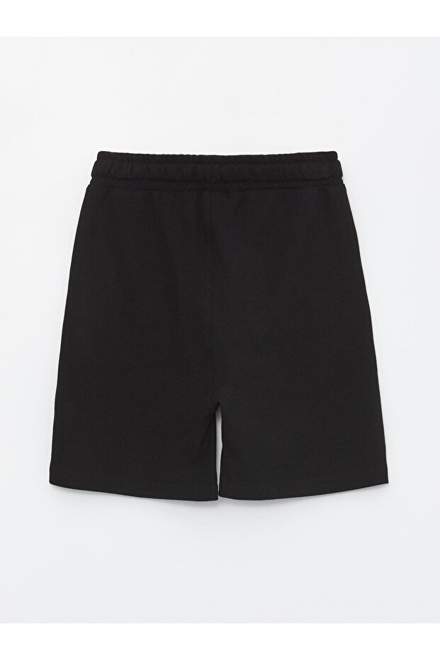 Beli Lastikli Basic Erkek Çocuk Şort - 2