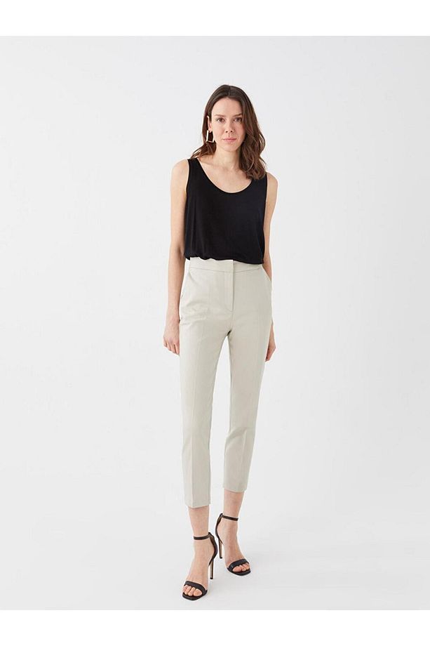 LCWAIKIKI Basic Dar Fit Kadın Pantolon - 2