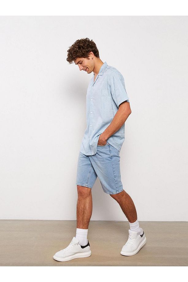 LCW Casual Regular Fit Kısa Kollu Erkek Gömlek - 2
