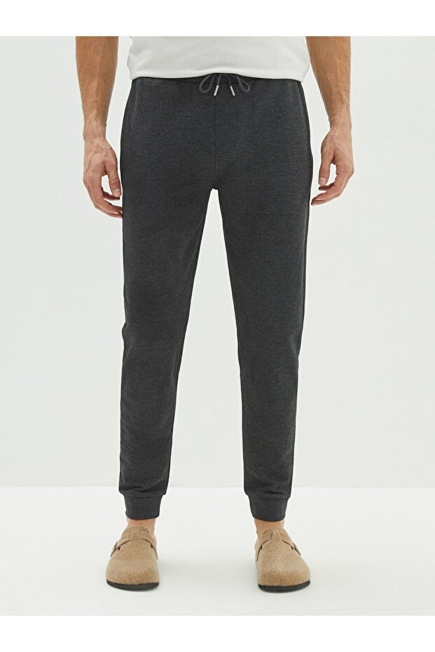 Standart Kalıp Erkek Jogger Eşofman Altı - 4