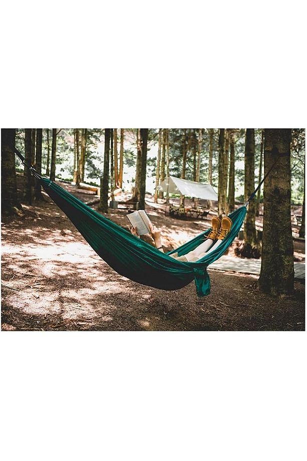 Kamp Hamağı Kamp Hamak Bahçe Balkon Outdoor Kamp Piknik Salıncak Ultra Hafif Seyahat - 5