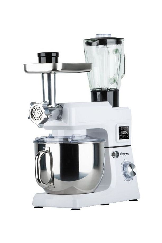 Sm 1511bml Led Ekranlı Kıyma Çekme Aparatlı Blender Stand Mikser Mutfak Şefi - 5