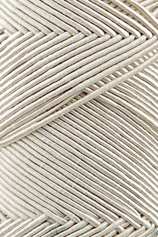 قسط أنيق وسهل 200 غرام خيط مشمع رفيع Supra خيط عداء خيط حقيبة خيط Supla خيط مرور خيط Ecru - 2