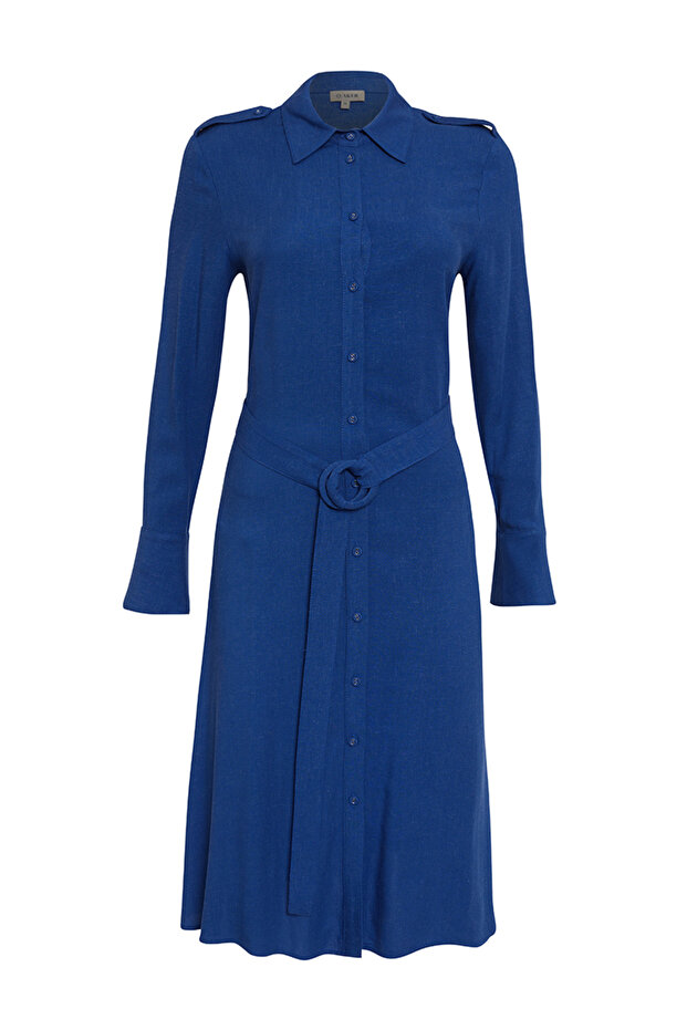 Apoletli Kemerli Tunik - 1