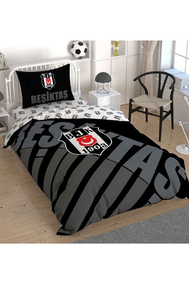 Beşiktaş Lisanslı Tek Kişilik Nevresim Takımı - 1