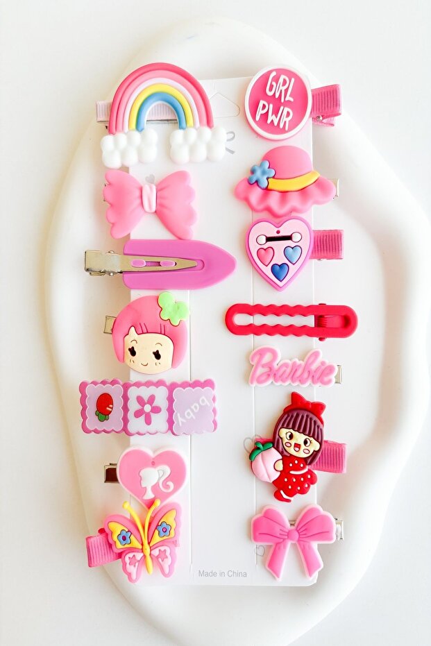 Mixed Set of 14 Children's Buckles